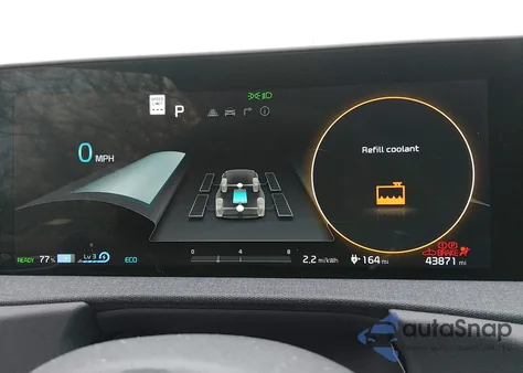 2022 Kia Ev6 Wind z USA, uszkodzony, nr VIN KNDC3DLC1N5066374